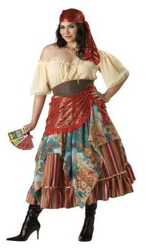 Fortune Teller Plus Size Costume Picture